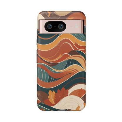 Google Pixel Case - Abstract Autumn Waves