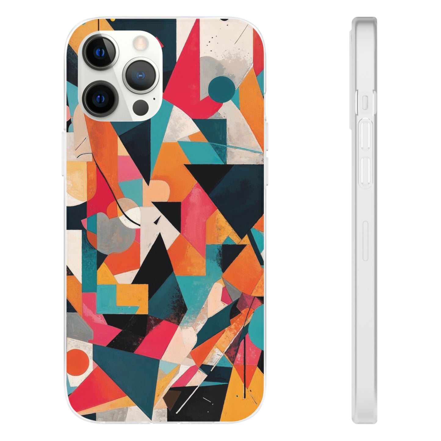 Abstract Geometric Shapes Phone Case
