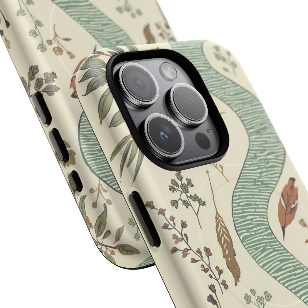 iPhone Canal-Side Botanical Premium MagSafe Case
