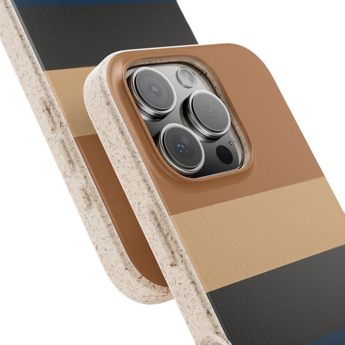 Retro Marina Eco-Friendly iPhone Case - Sustainable Biodegradable Design