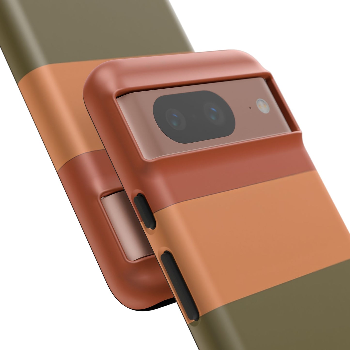 Google Pixel Case - Earth Tone Block Stripe