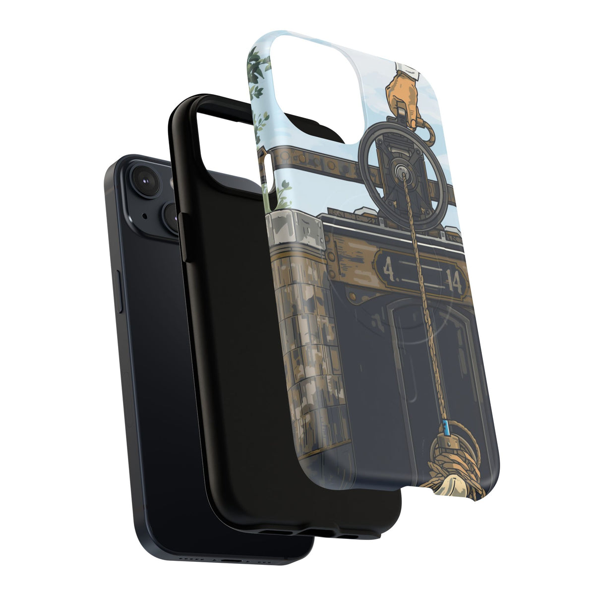iPhone Canal Lock Windlass Premium MagSafe Case