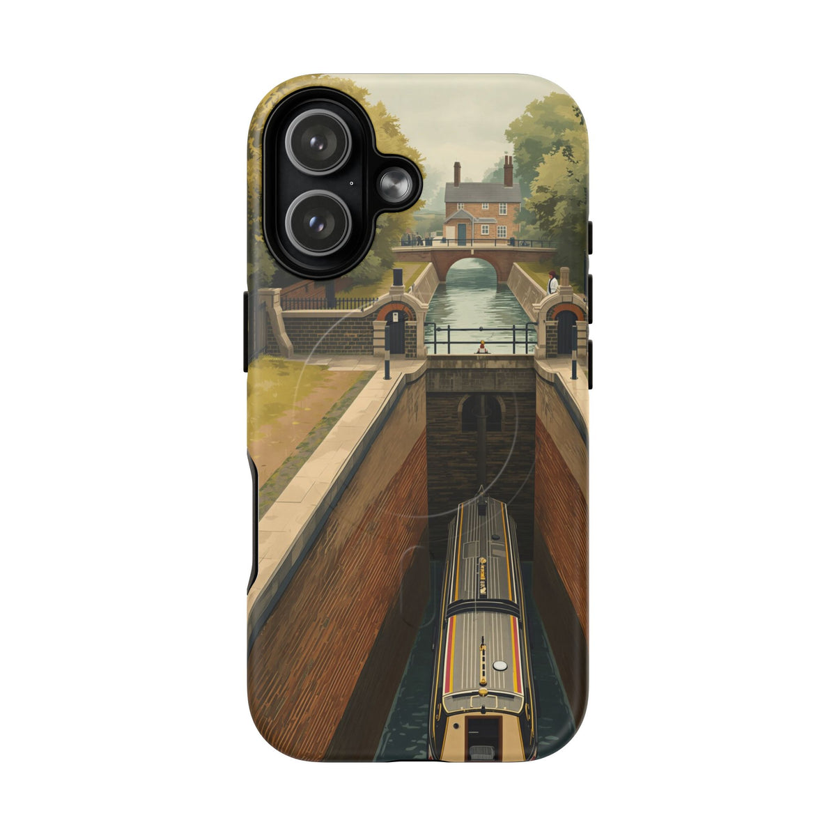 The Lock Keeper’s Vertical Journey Heritage iPhone Case