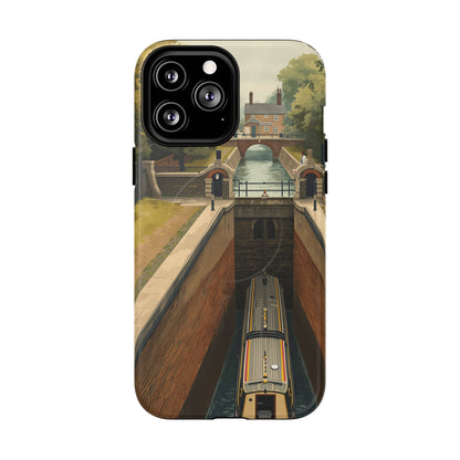 The Lock Keeper’s Vertical Journey Heritage iPhone Case