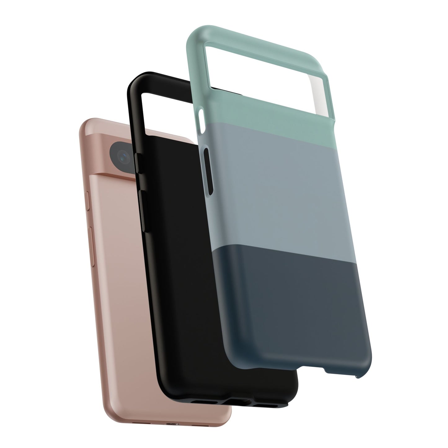 Coastal Fade Google Pixel Case - Dual-Layer Shockproof Matte Cover