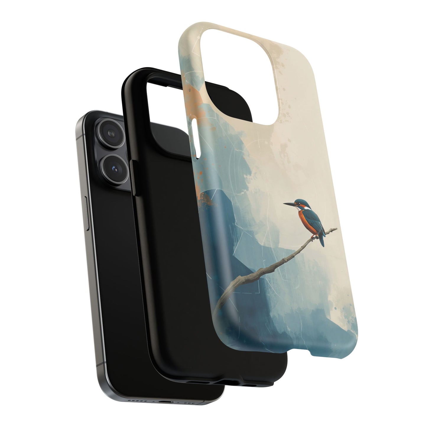iPhone Abstract Kingfisher MagSafe Tough Case