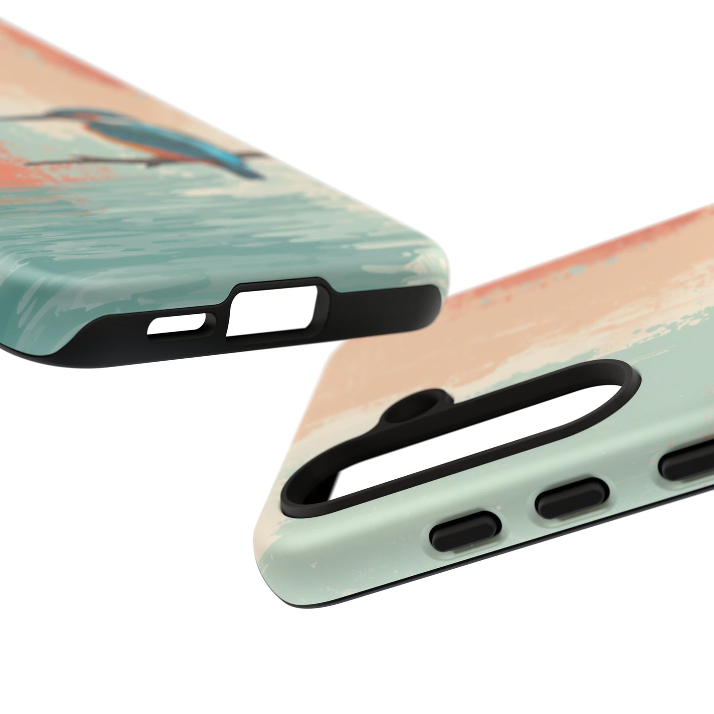 Samsung Galaxy Bright Abstract Kingfisher Tough Case