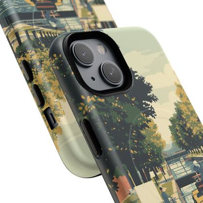 iPhone Towpath Lock Audience Premium MagSafe Case