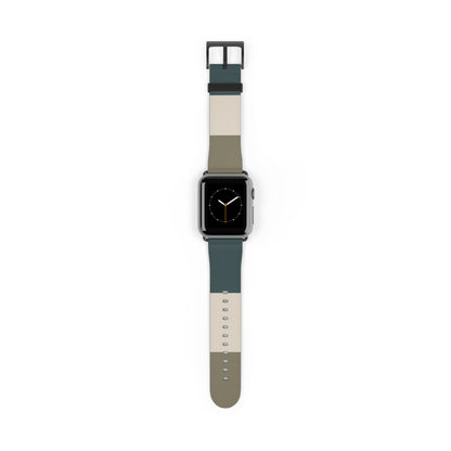 Nordic Coast Apple Watch Strap - Minimal Colour-Block Watch Band