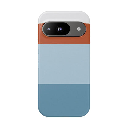 Coastal Block Google Pixel Case - Dual-Layer Matte Protective Cover