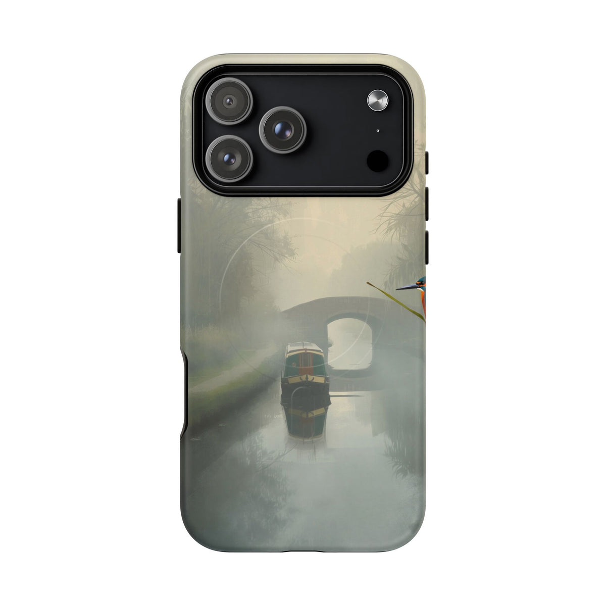 iPhone Kingfisher Canal Dawn Premium MagSafe Case