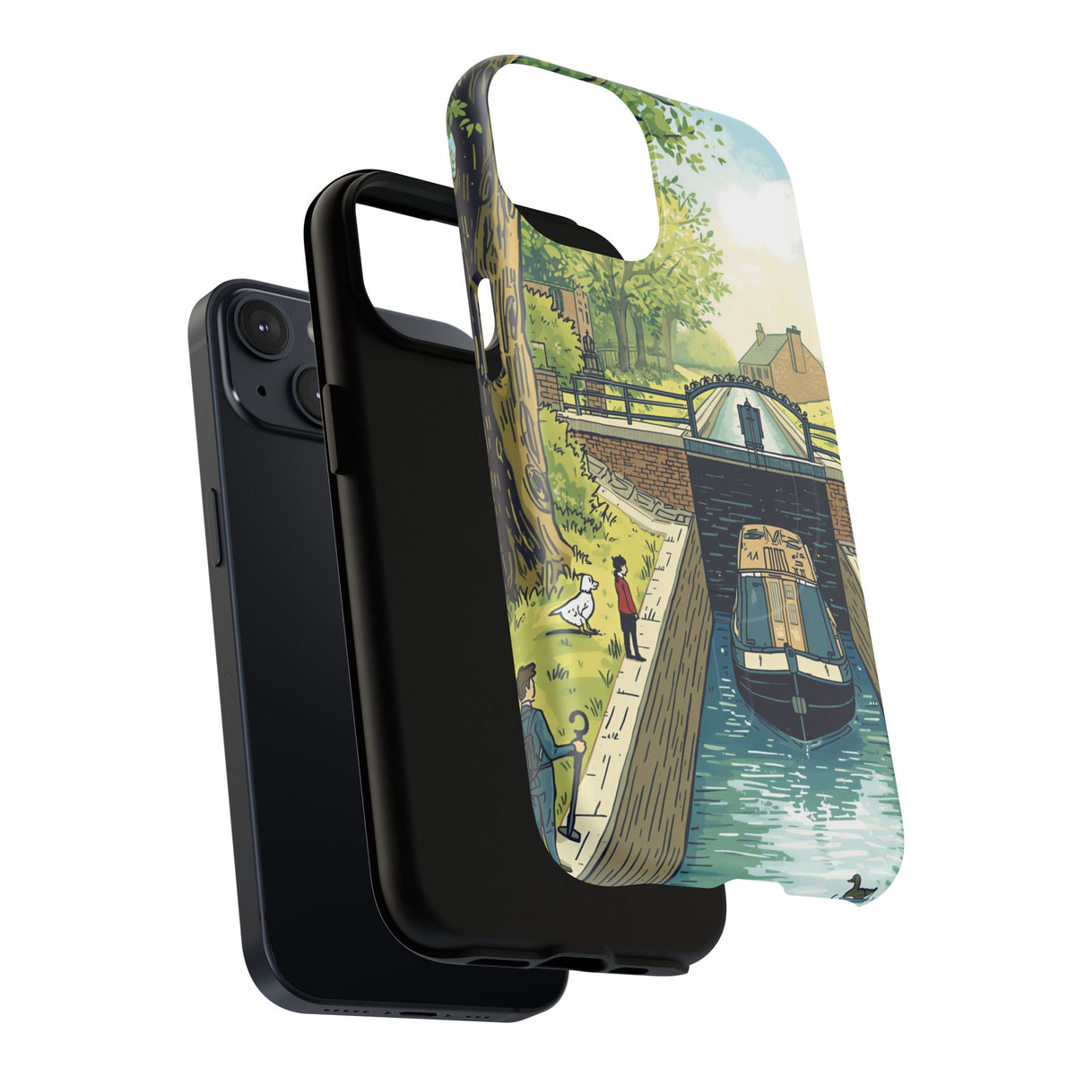 iPhone Lockside Gongoozlers Premium MagSafe Case