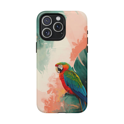 iPhone Tropical Parrot Premium MagSafe Case