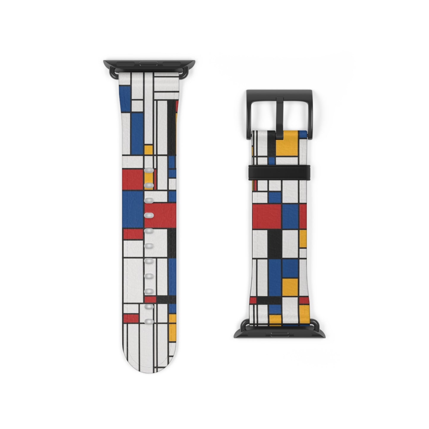Mondrian Apple Watch Strap - Modern Art-Inspired Watch Band