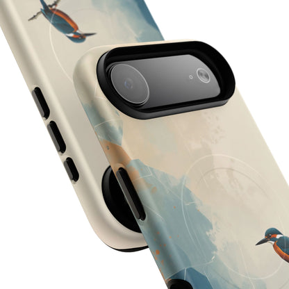 iPhone Abstract Kingfisher MagSafe Tough Case