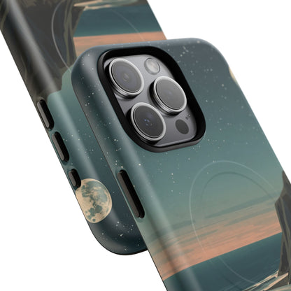iPhone Moonlit British Cliffs Premium MagSafe Case