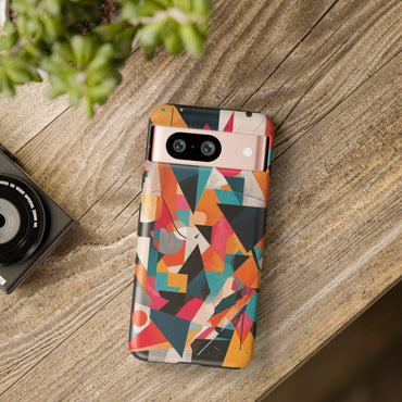Google Pixel Case - Abstract Geometric Modern Art Design