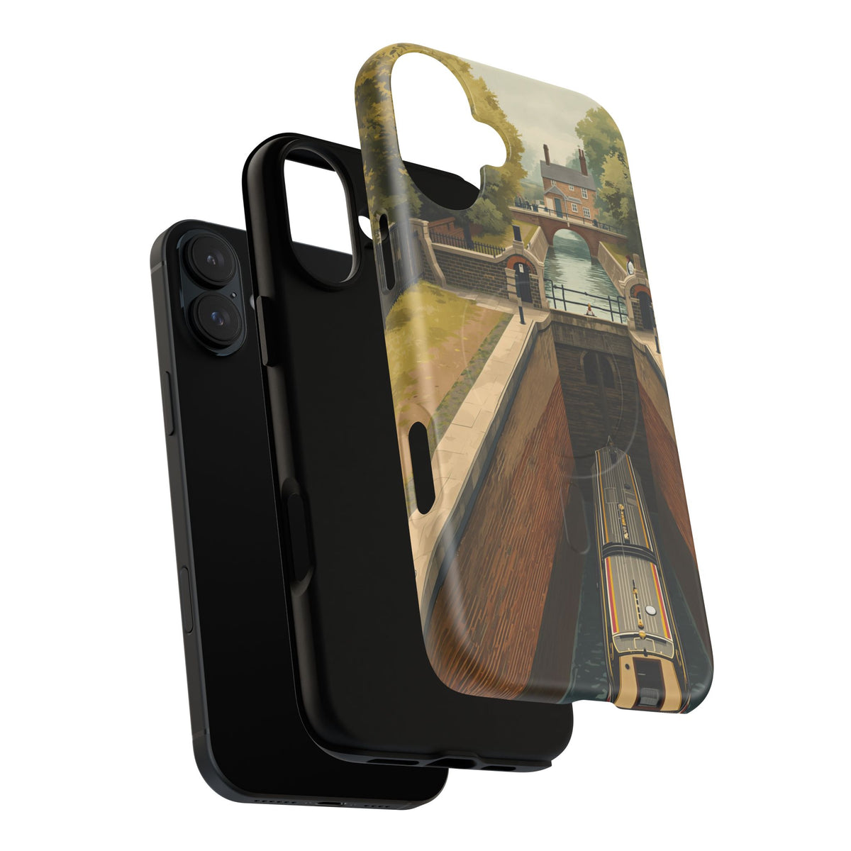 The Lock Keeper’s Vertical Journey Heritage iPhone Case