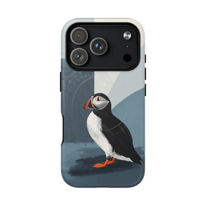 iPhone Abstract Puffin MagSafe Tough Case