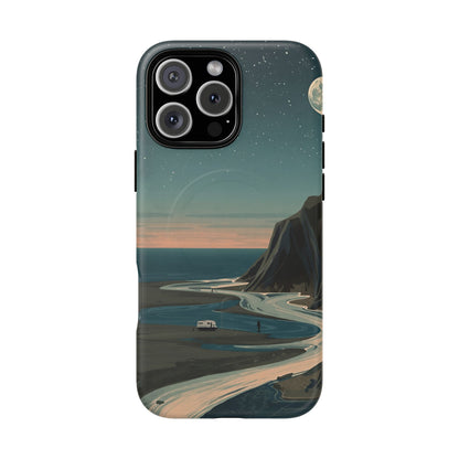 iPhone Moonlit British Cliffs Premium MagSafe Case