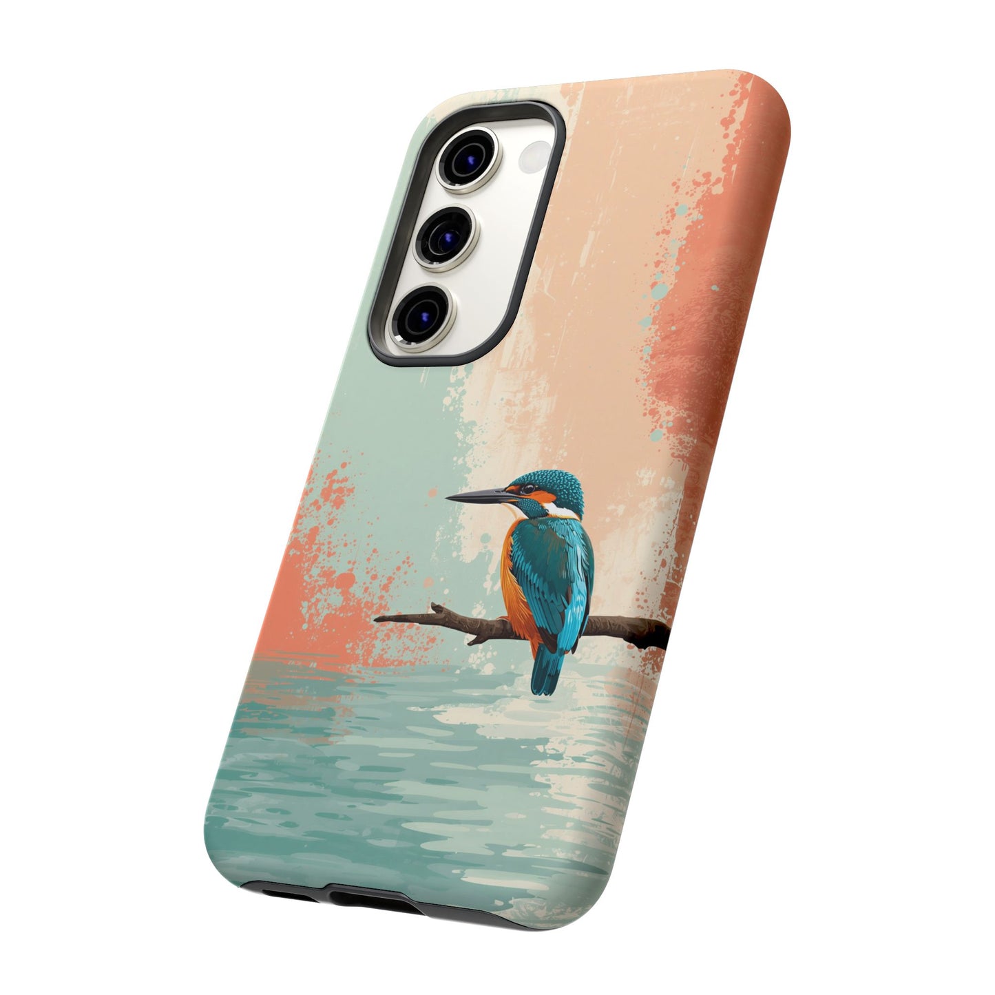 Samsung Galaxy Bright Abstract Kingfisher Tough Case