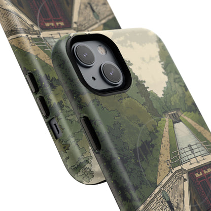 iPhone Heritage Canal Lock Flight Premium MagSafe Case