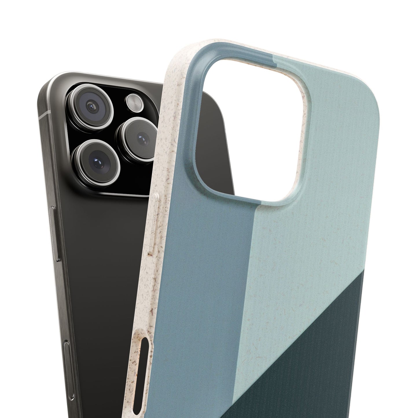 Icebound Angle Eco-Friendly iPhone Case - Sustainable Biodegradable Design