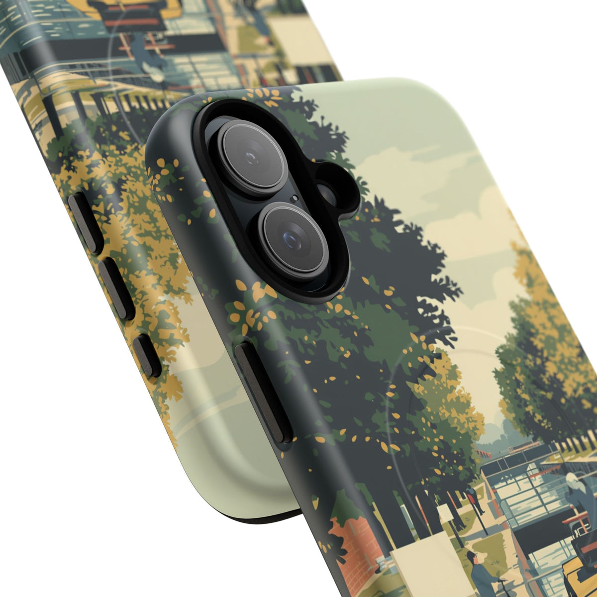 iPhone Towpath Lock Audience Premium MagSafe Case