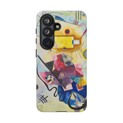 Samsung Galaxy Kandinsky Abstract Art Phone Case - Colourful Matte Tough Protective Cover