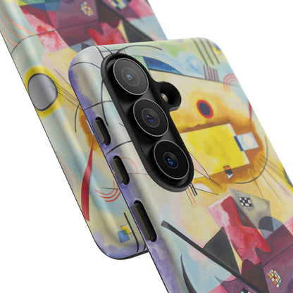 Samsung Galaxy Kandinsky Abstract Art Phone Case - Colourful Matte Tough Protective Cover