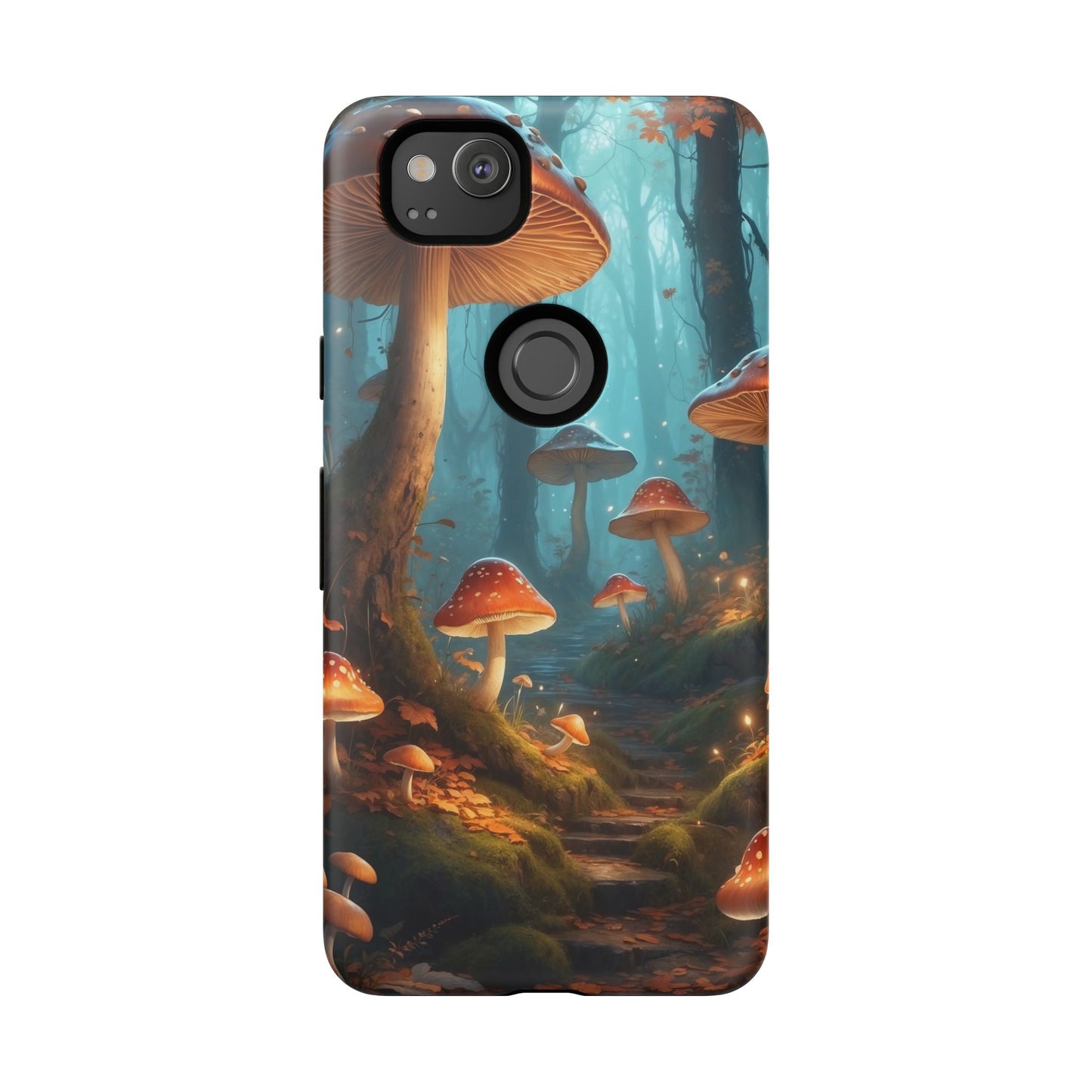 Google Pixel Case - Enchanted Forest Mushroom Path