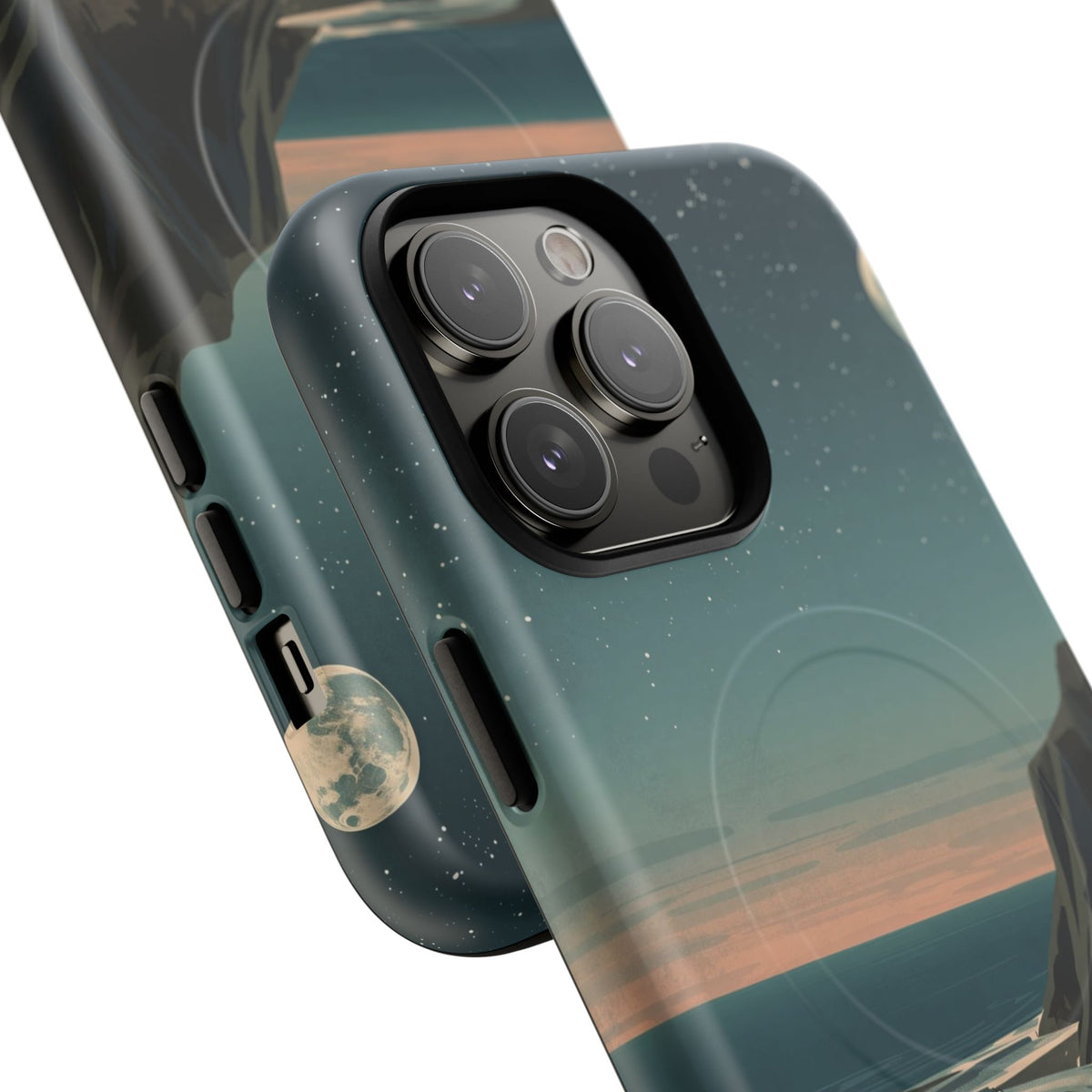 iPhone Moonlit British Cliffs Premium MagSafe Case