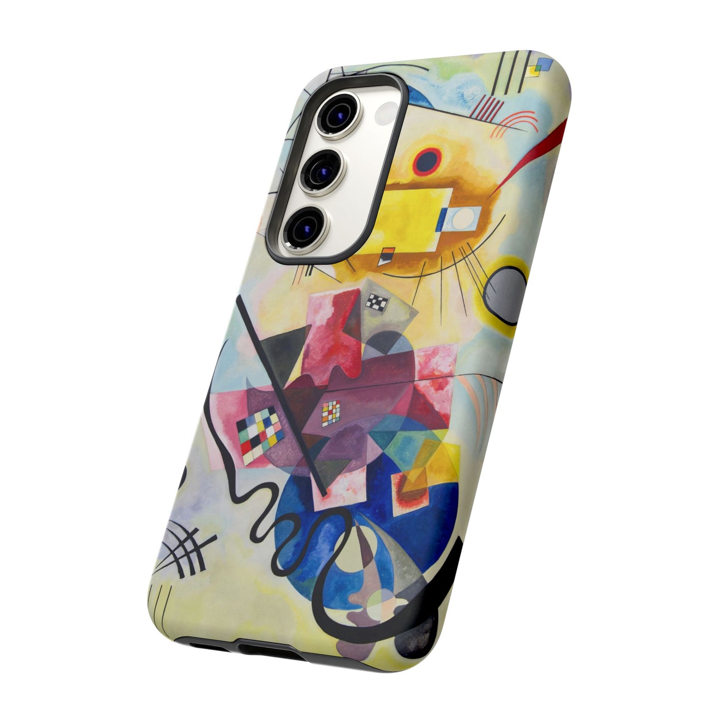 Samsung Galaxy Kandinsky Abstract Art Phone Case - Colourful Matte Tough Protective Cover