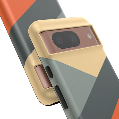 Ember Angle Google Pixel Case - Dual-Layer Shockproof Matte Cover