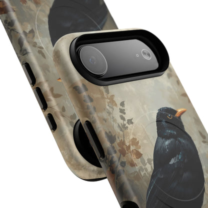 iPhone Moody Blackbird Premium MagSafe Case