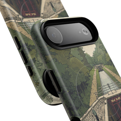 iPhone Heritage Canal Lock Flight Premium MagSafe Case