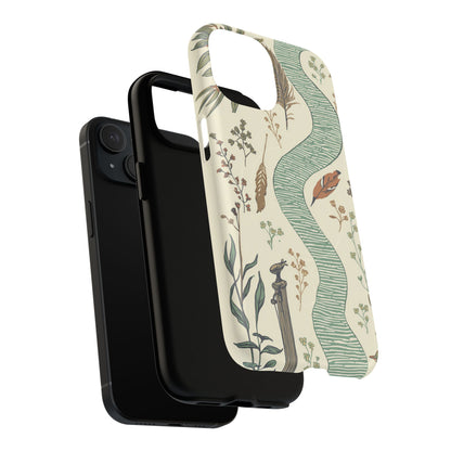iPhone Canal-Side Botanical Premium MagSafe Case