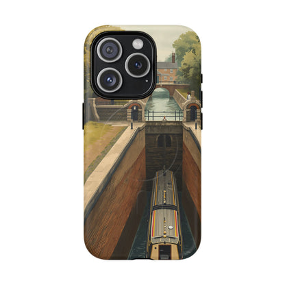 The Lock Keeper’s Vertical Journey Heritage iPhone Case