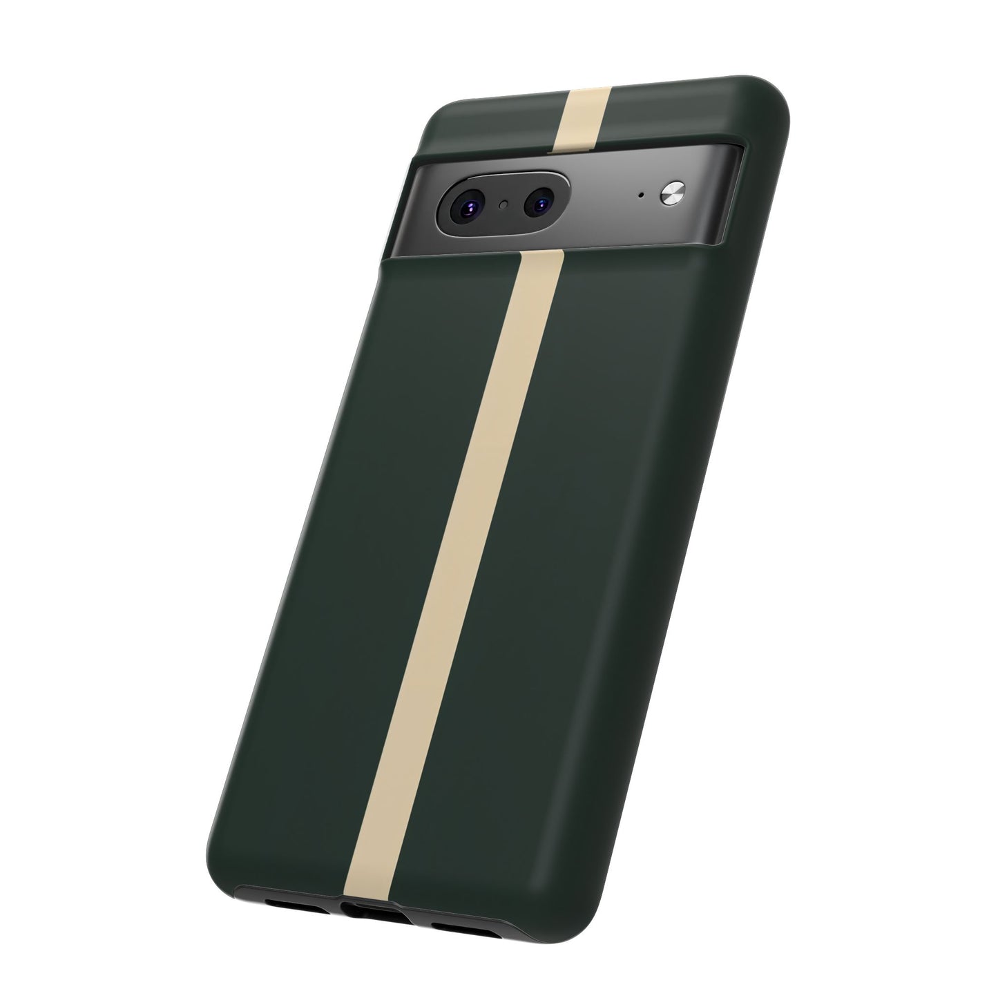 Google Pixel Case - British Racing Green Stripe Design