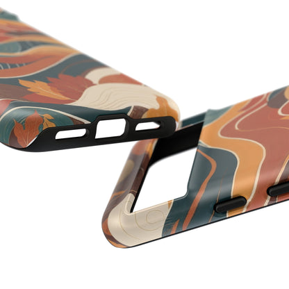 Google Pixel Case - Abstract Autumn Waves