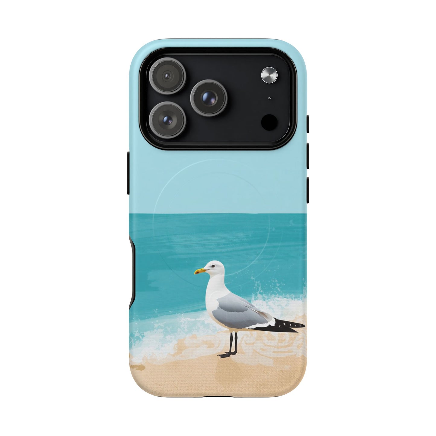 iPhone Coastal Gull Premium MagSafe Tough Case