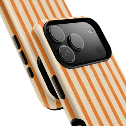 Sunset Stripe Classic iPhone Case – Premium MagSafe Protective Cover