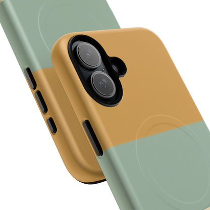 Sienna Coast Stripe iPhone Case - Premium MagSafe Protective Cover
