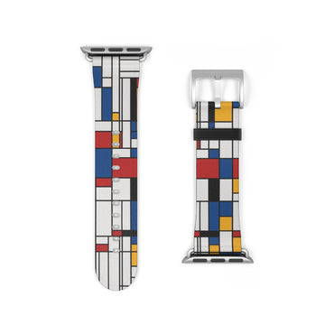 Mondrian Apple Watch Strap - Modern Art-Inspired Watch Band