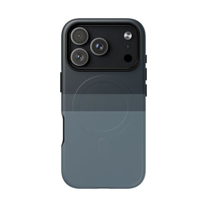 Midnight Fade Stripe iPhone Case - Premium MagSafe Protective Cover