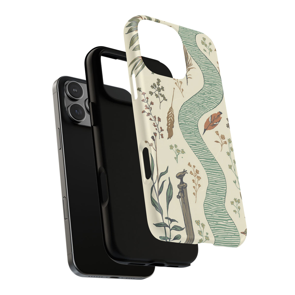 iPhone Canal-Side Botanical Premium MagSafe Case