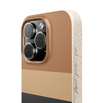 Retro Marina Eco-Friendly iPhone Case - Sustainable Biodegradable Design