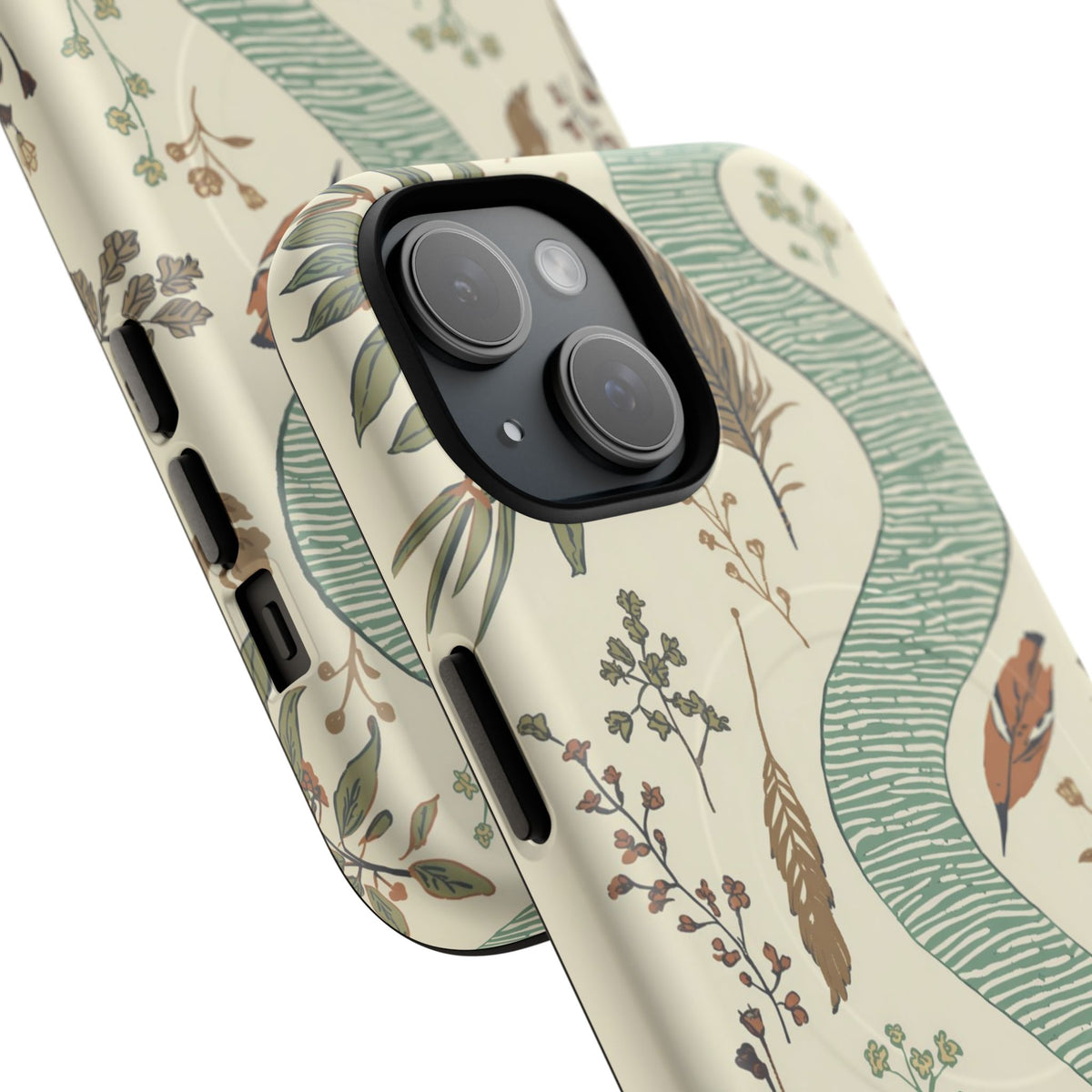 iPhone Canal-Side Botanical Premium MagSafe Case