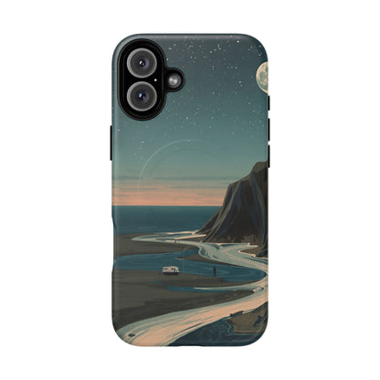 iPhone Moonlit British Cliffs Premium MagSafe Case
