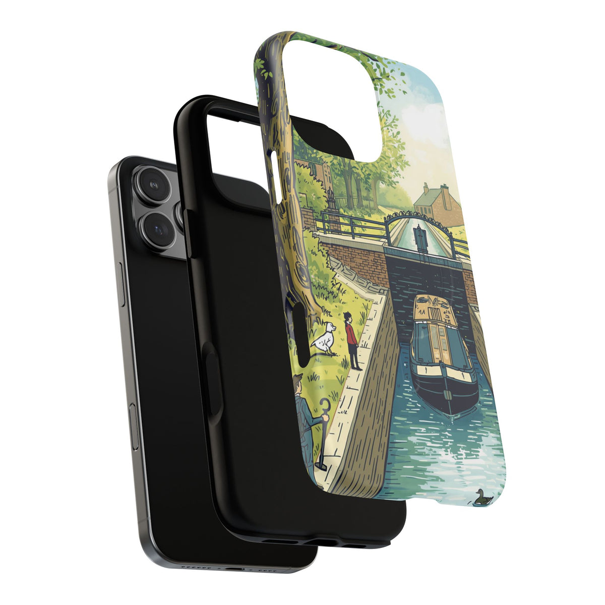 iPhone Lockside Gongoozlers Premium MagSafe Case